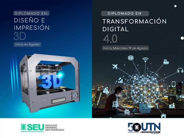 En agosto comienzan dos Diplomaturas online en UTN San Francisco