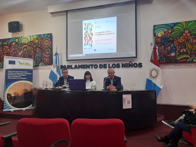 UTN San Francisco, presente en el Foro Nacional de Ciudades sobre Objetivos de Desarrollo Sostenible