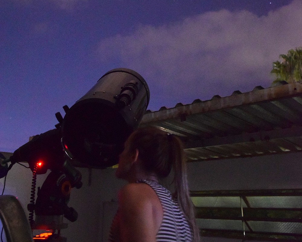 Este mes, la Luna, Marte y Júpiter podrán verse desde nuestro Observatorio