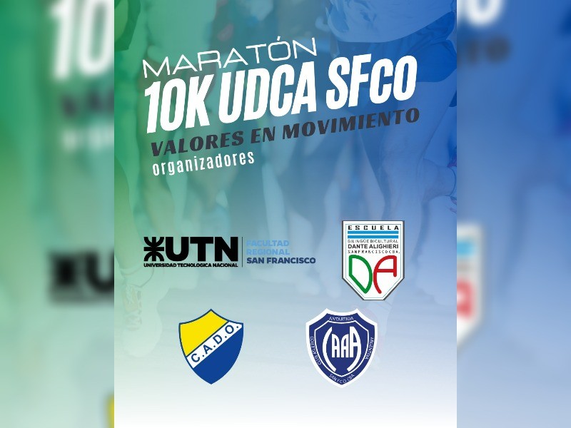 Se viene la Maratón 10K UDCA SFco 2025