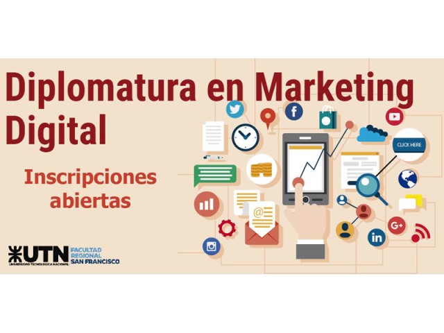 Están abiertas las inscripciones para la Diplomatura en Marketing Digital