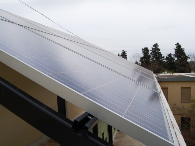 Los paneles solares de la Facultad cumplieron su segundo aniversario