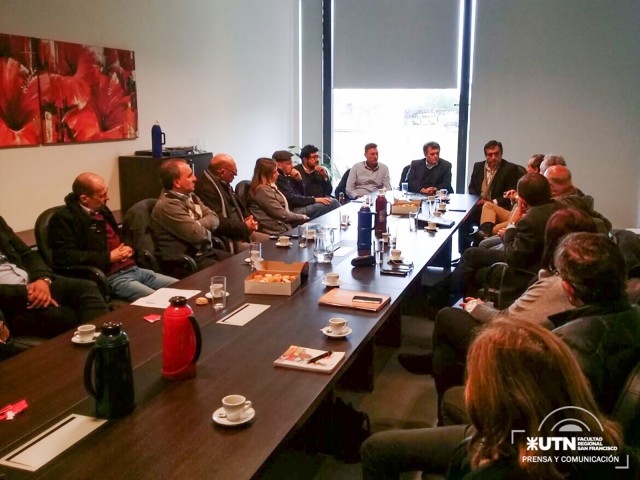 UTN San Francisco estuvo presente en reunión con las fuerzas productivas