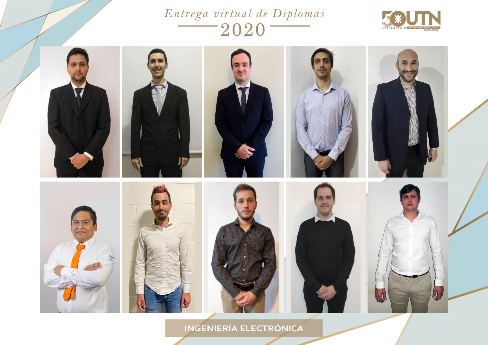 La nómina completa de los nuevos y profesionales que recibieron su diploma en la Colación virtual . Facultad Regional San Francisco (Córdoba - Argentina) La nómina completa de los nuevos y profesionales que recibieron su diploma en la Colación virtual . Facultad Regional San Francisco (Córdoba - Argentina)
