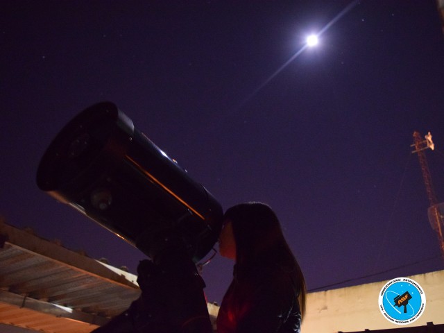 Durante abril se podrá ver la Luna en el Observatorio Astronómico