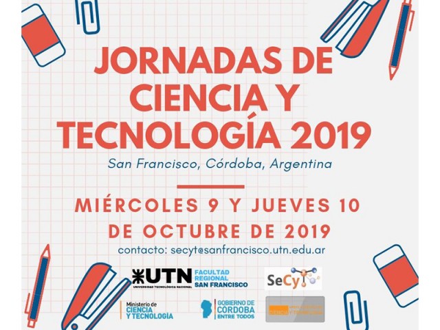 Este miércoles comienzan las Jornadas de Ciencia y Tecnología 2019