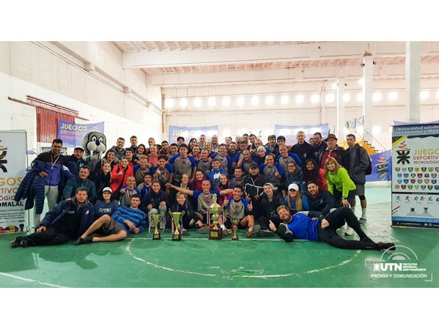 UTN San Francisco ganó por primera vez la Copa Challenger de los Juegos Deportivos Tecnológicos Universitarios