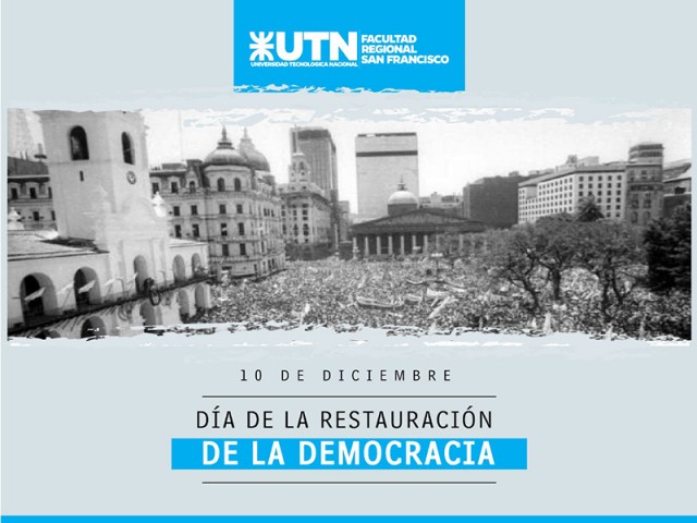 Se conmemora el Día de la Restauración de la Democracia