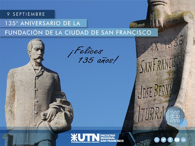 9 de septiembre - ¡Felices 135 años San Francisco!