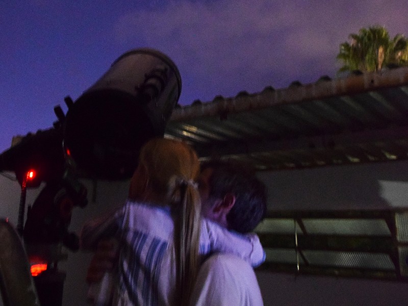 En junio, la Luna y Marte se verán desde nuestro Observatorio Astronómica
