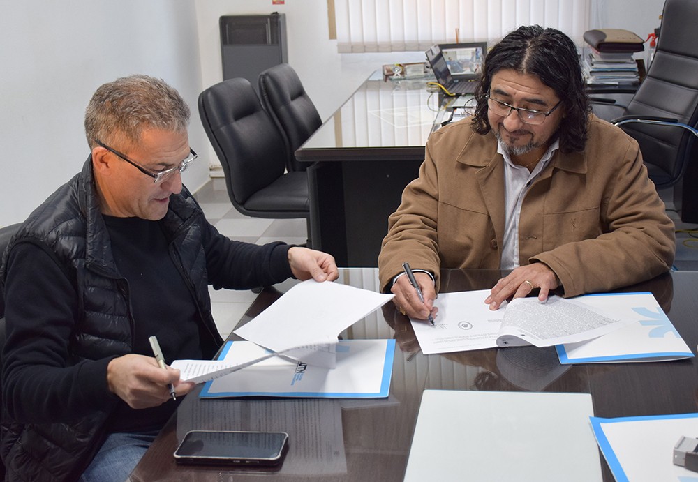 Se firmó un convenio con la Municipalidad para avanzar en la gestión integral de residuos electrónicos