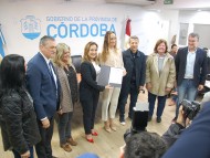 La Dra. Vanina Guntero recibió un reconocimiento de la Legislatura de Córdoba