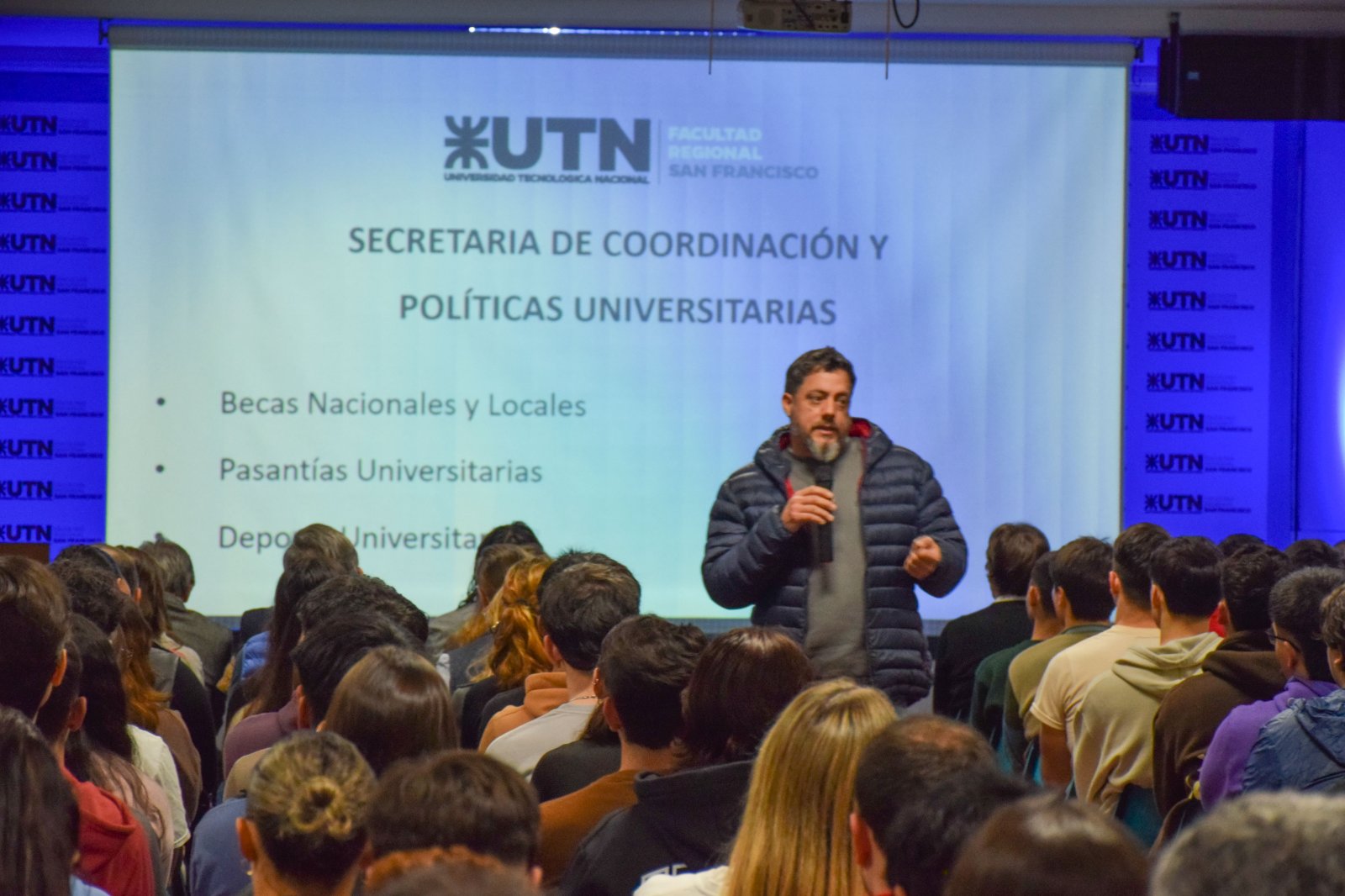 El Secretario de Coordinación y Políticas Universitarias, Ezequiel Fusero