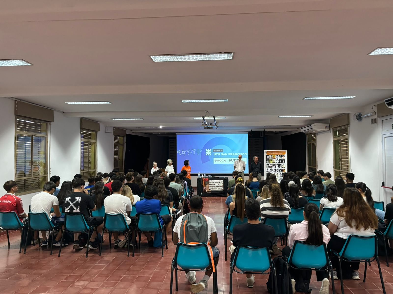 Se realizó una charla a cargo del Espacio por la Memoria y Derechos Humanos San Francisco