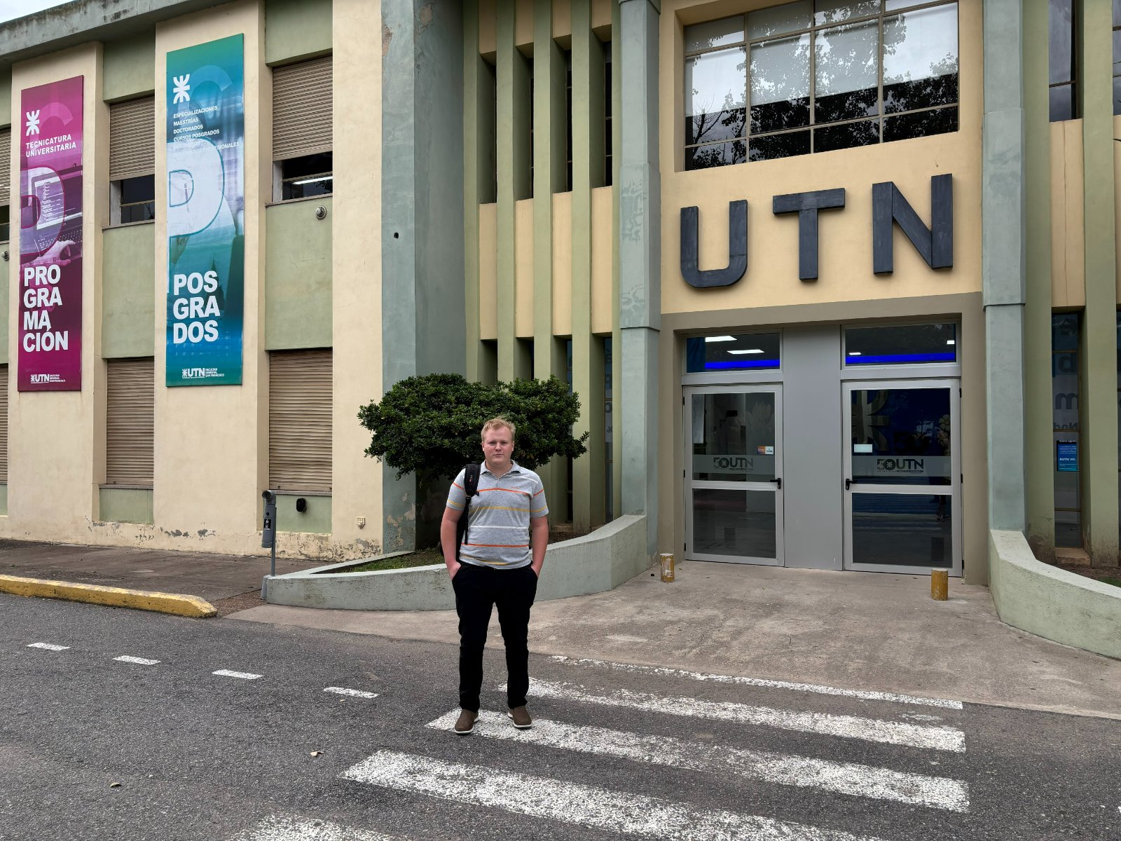Un estudiante de Misiones eligió UTN San Francisco para cursar Ingeniería Industrial