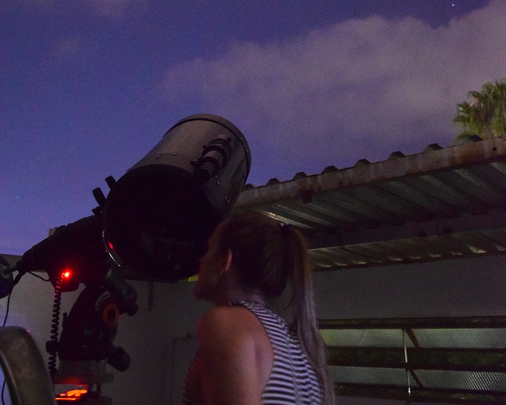 La Luna y Saturno podrán verse este mes desde nuestro Observatorio