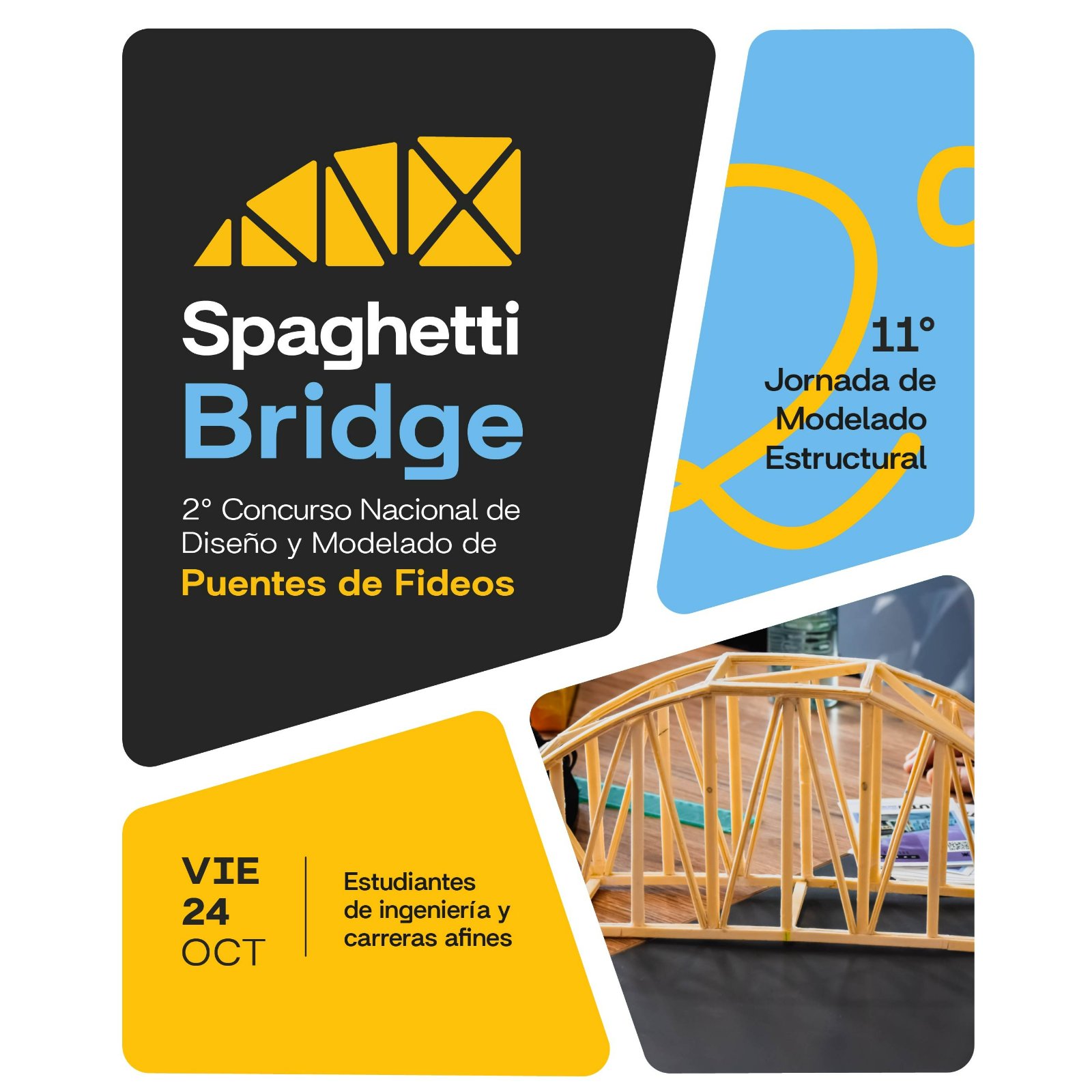Se viene una nueva edición del Spaghetti Bridge 