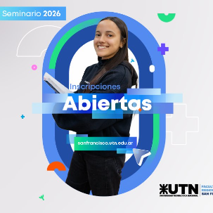 Están abiertas las inscripciones al Seminario 2026 de las carreras de nuestra Facultad