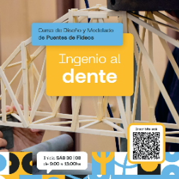 Arranca este sábado el curso de capacitación en modelado de puentes de fideos