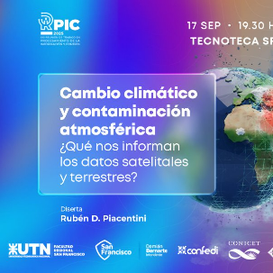 RPIC 2025: charla abierta sobre cambio climático y contaminación en la Tecnoteca